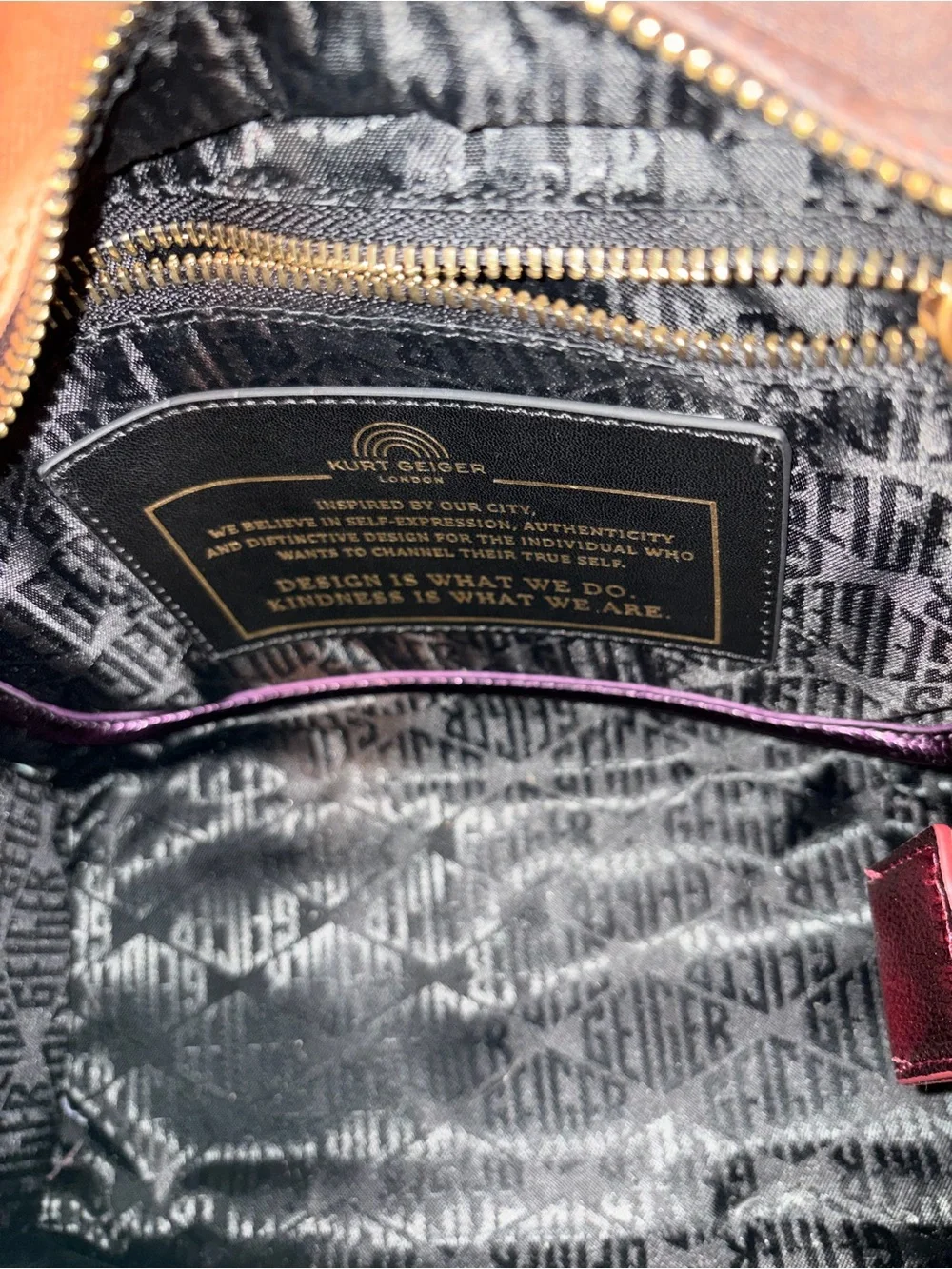 Kurt Geiger Southbank Patchwork Denim Tote. NWT - Picture 10 of 11